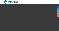 Desktop Screenshot of justoneocean.org